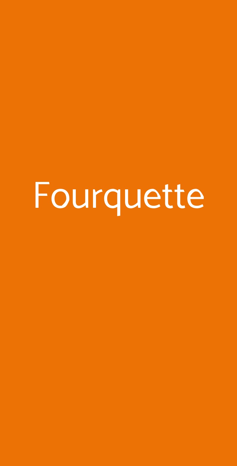 Fourquette Foggia menù 1 pagina