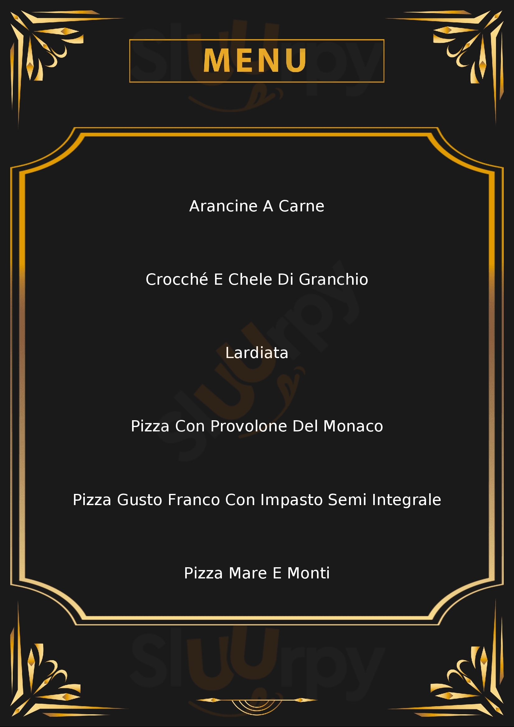 Pizzeria Rosticceria S. Antonio Sant&#39;Egidio del Monte Albino menù 1 pagina