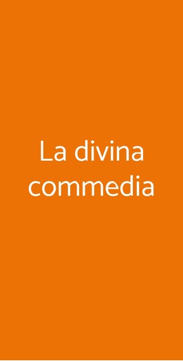 La Divina Commedia, Giffoni Valle Piana