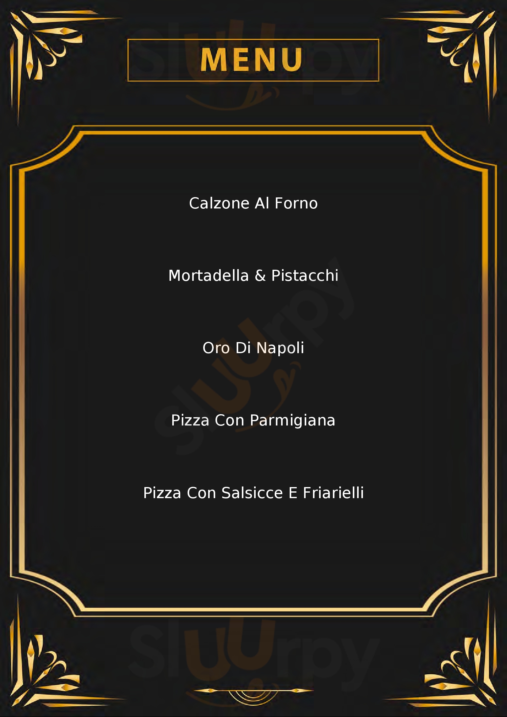 Pizzeria L'oro Di Napoli Eboli menù 1 pagina