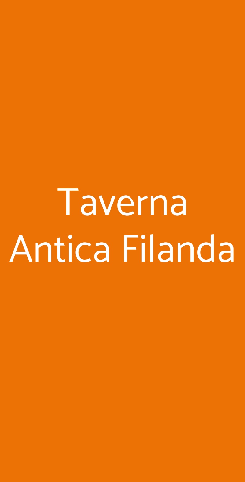 Taverna Antica Filanda Pellezzano menù 1 pagina