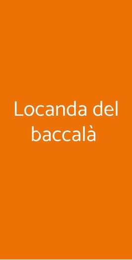 Locanda Del Baccalà , Marcianise
