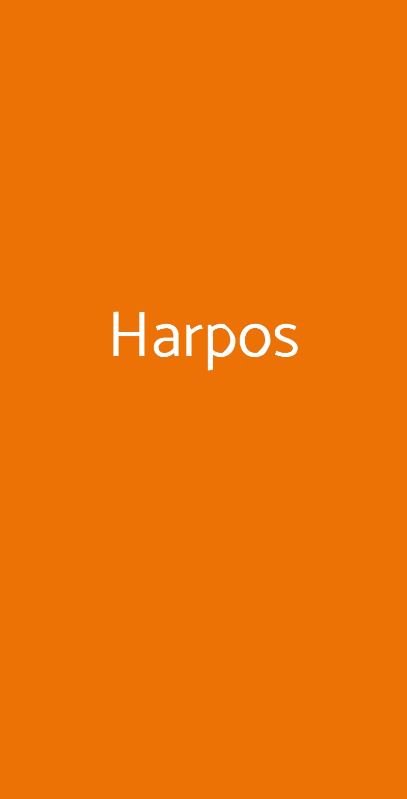 Harpos Caserta menù 1 pagina