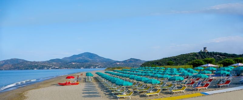 Spiaggia Privata Villaggio Artemis - Ascea