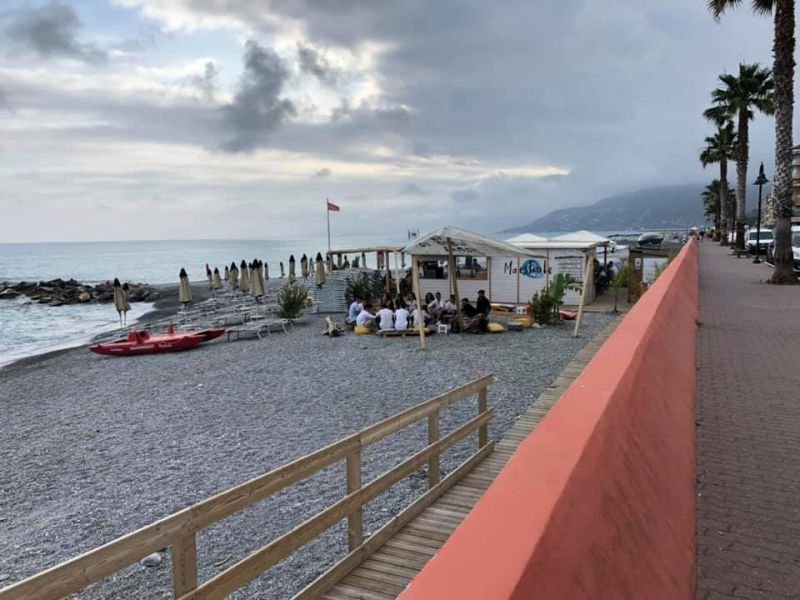 Maestrale - Spiaggia Libera Attrezzata - Ventimiglia